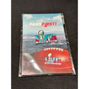 NFL LVII Super Bowl Arizona Collector Pin Badge Exclusive Rare Football New